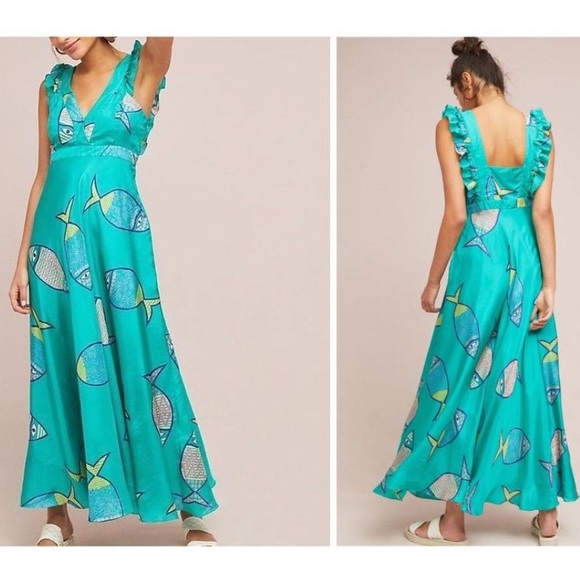 anthropologie summer school dress